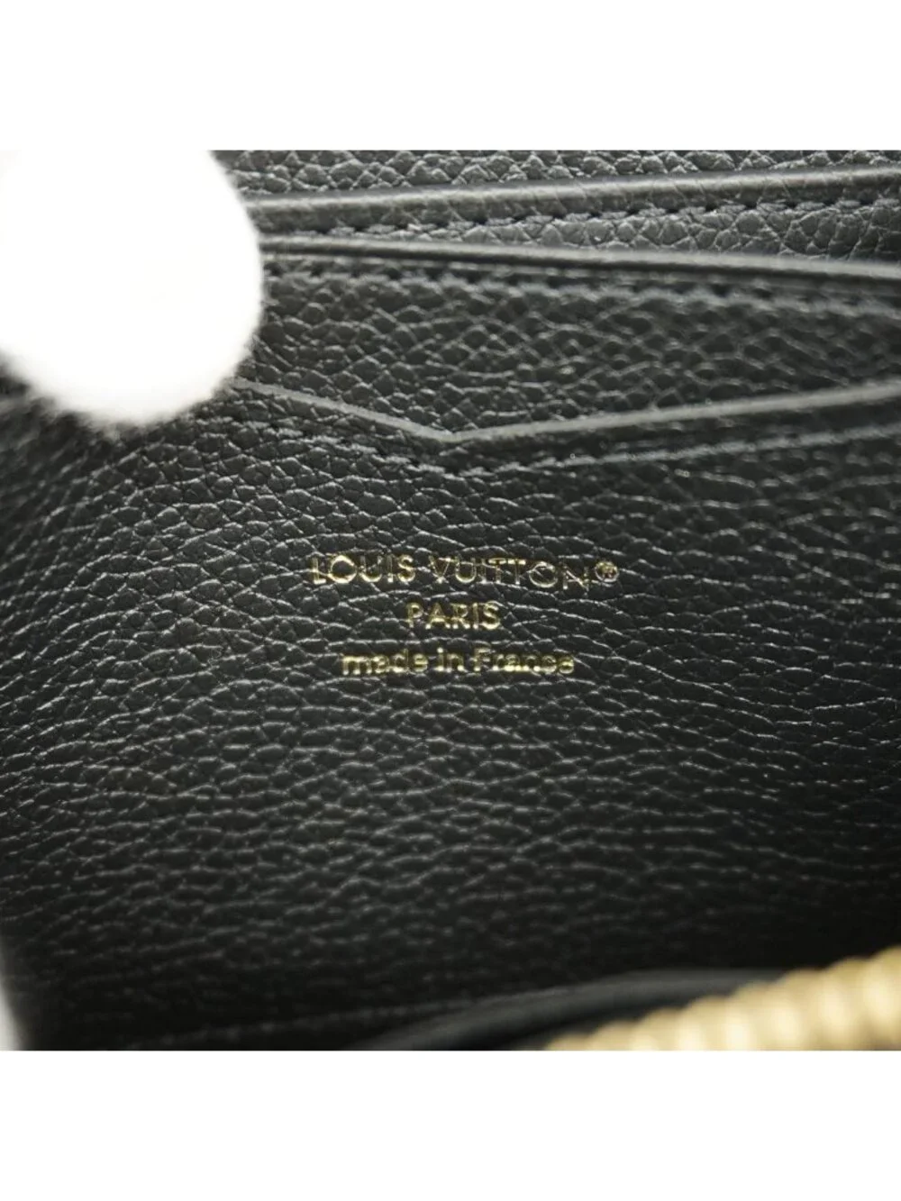 Louis Vuitton Coin Purse Monogram Empreinte Zippy Noir